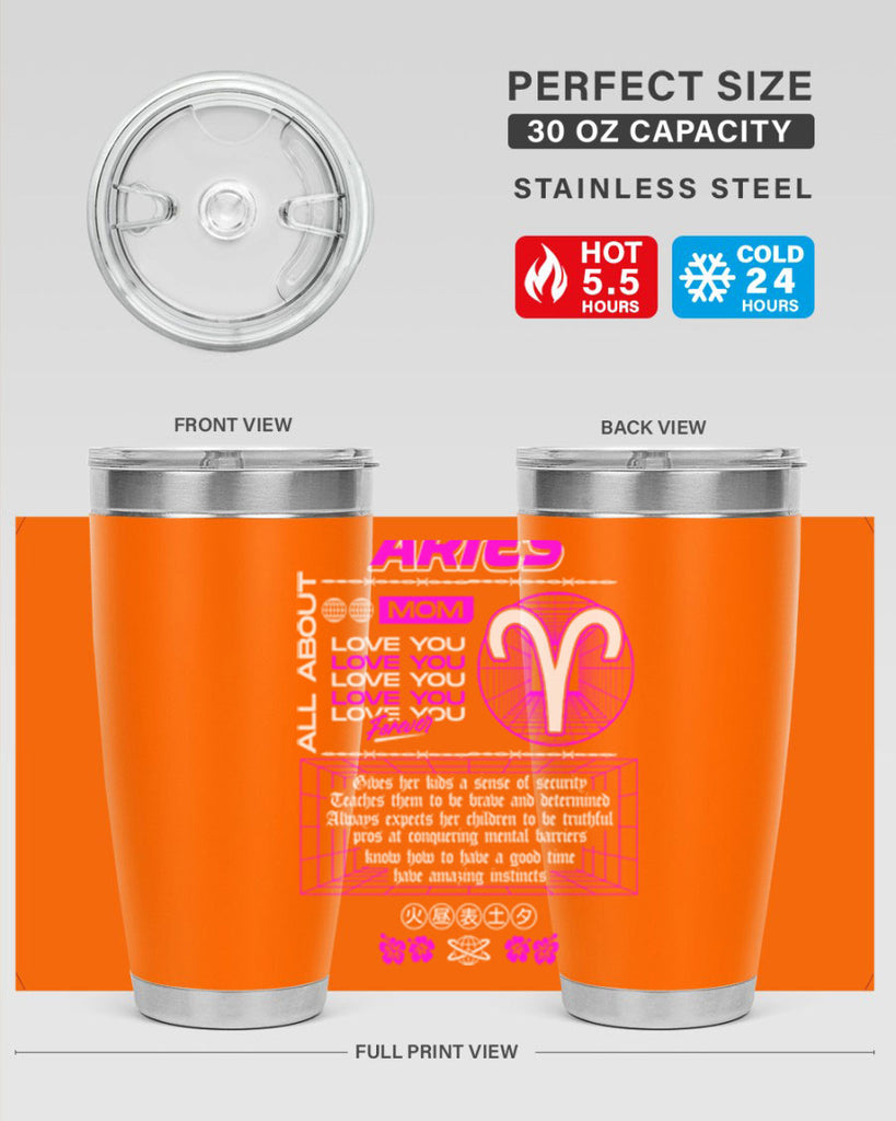 aries 138#- zodiac- Tumbler