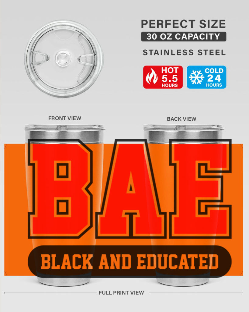 bae black and educated 266#- black words phrases- Cotton Tank