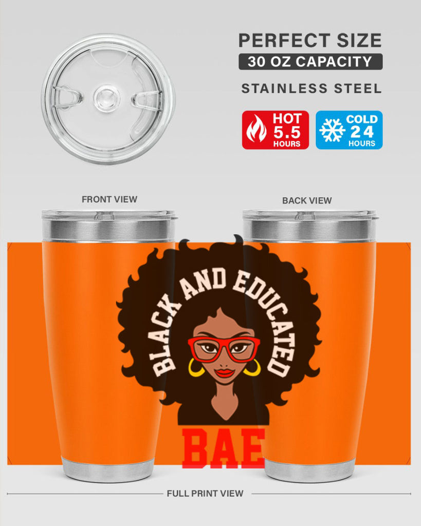 bae black and educated 267#- black words phrases- Cotton Tank