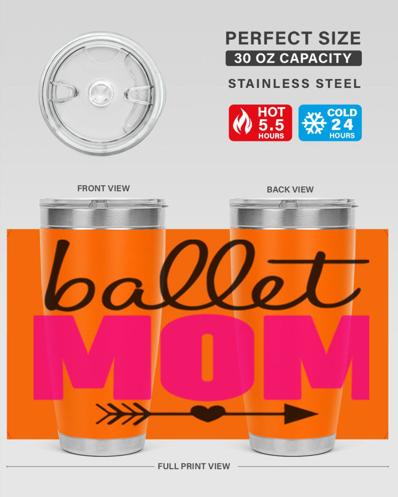 ballet mom 11#- ballet- Tumbler
