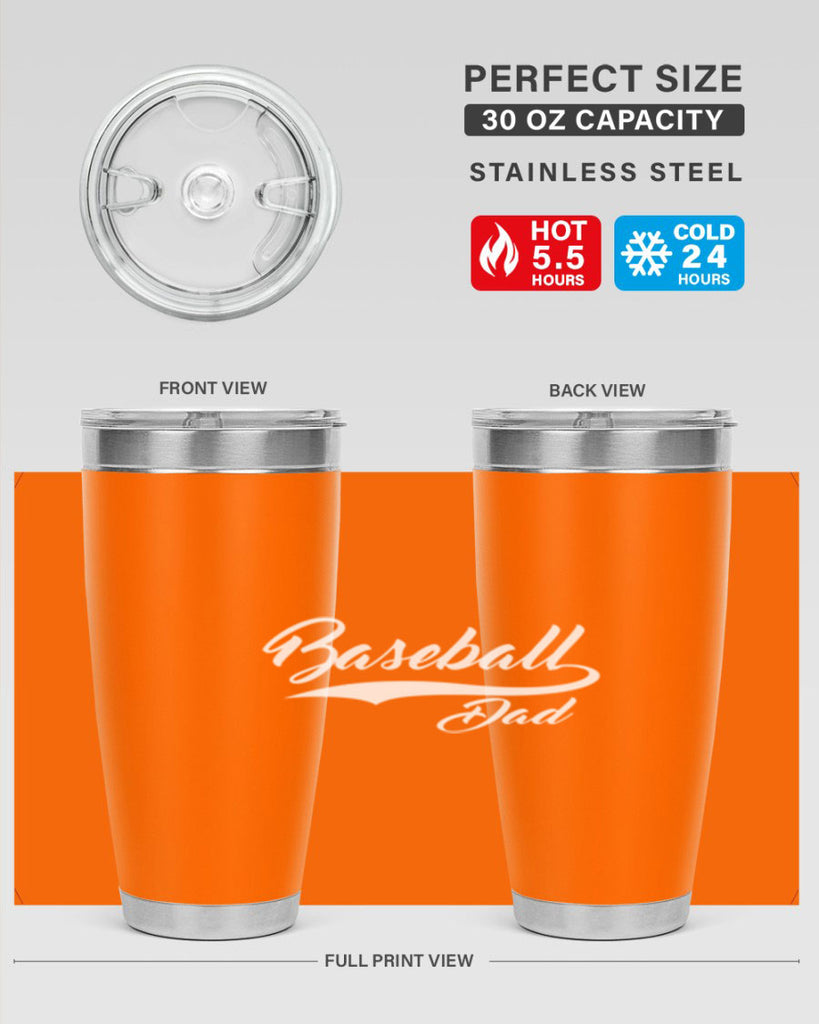 baseball dadi 50#- dad- Tumbler