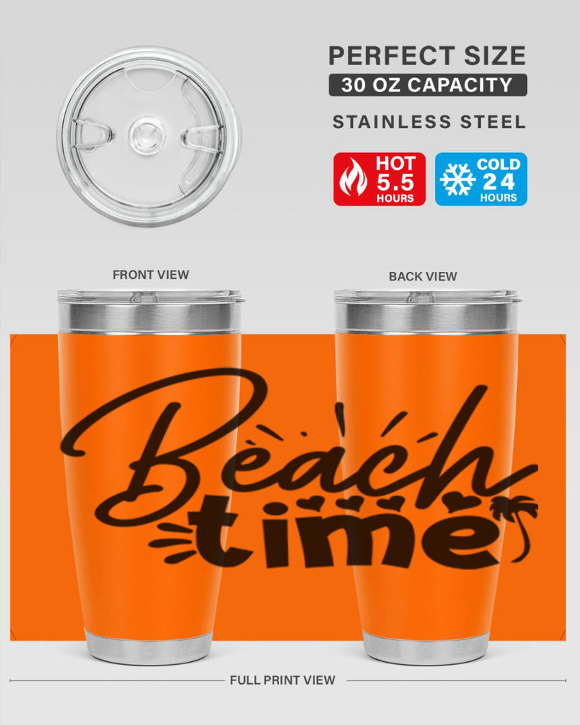 beach time Style 108#- summer- Tumbler