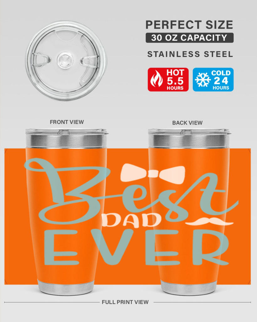 best dad ever 109#- fathers day- Tumbler