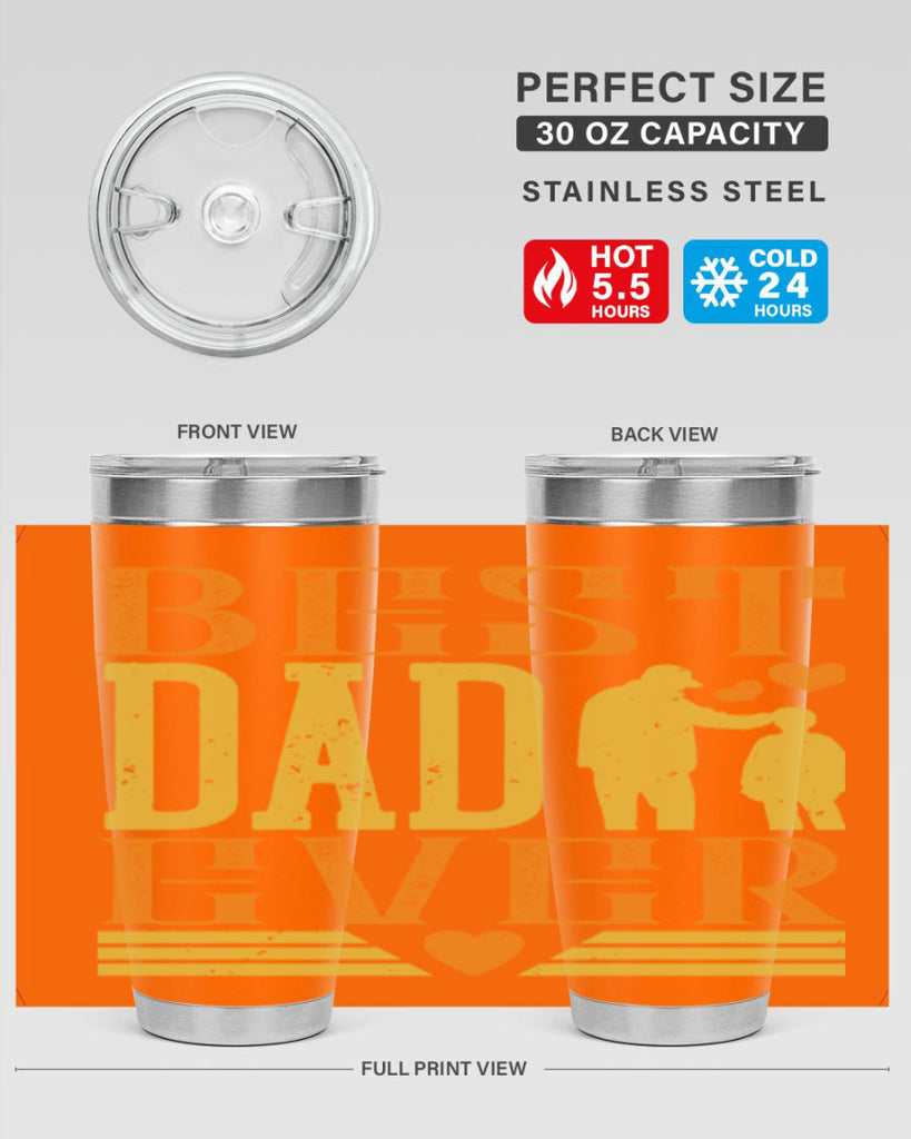 best dad ever 199#- fathers day- Tumbler