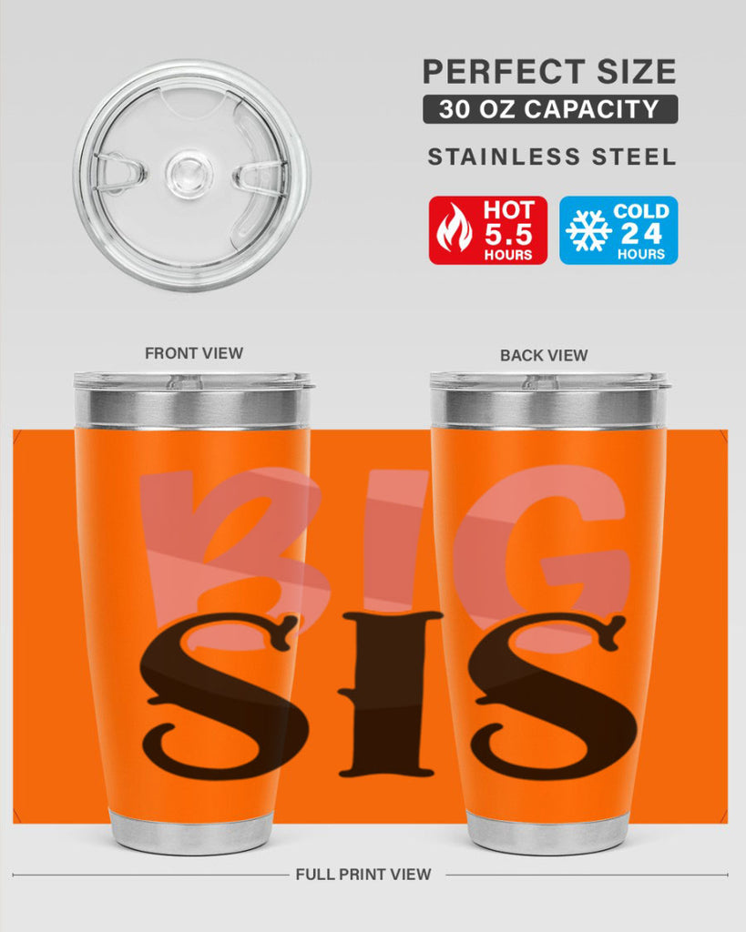 big sis Style 55#- Best Friend- Tumbler