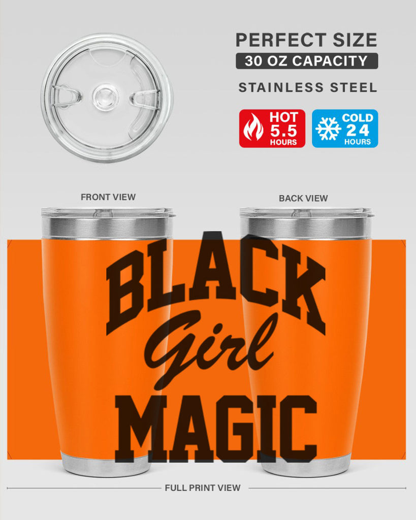 black girl magic 205#- black words phrases- Cotton Tank