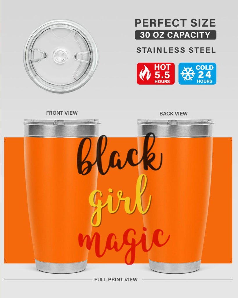 black girl magic color 246#- black words phrases- Cotton Tank