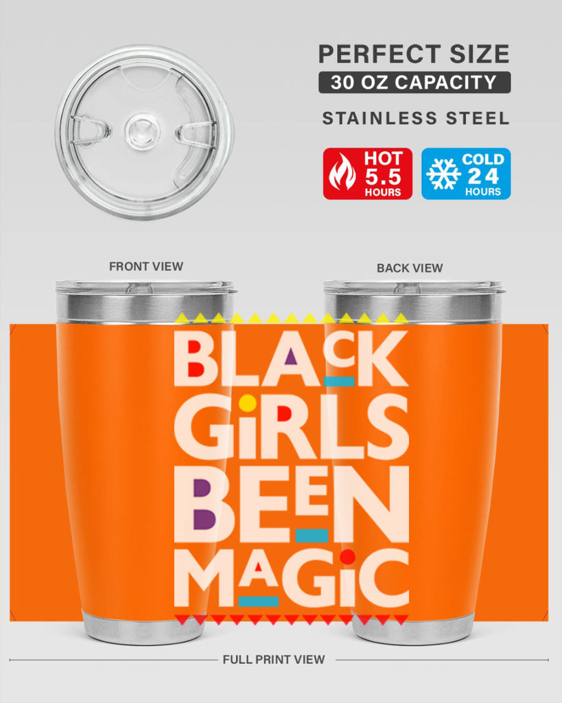 black girls been magic 243#- black words phrases- Cotton Tank