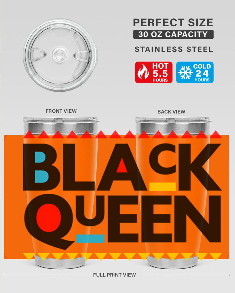 black queen 222#- black words phrases- Cotton Tank