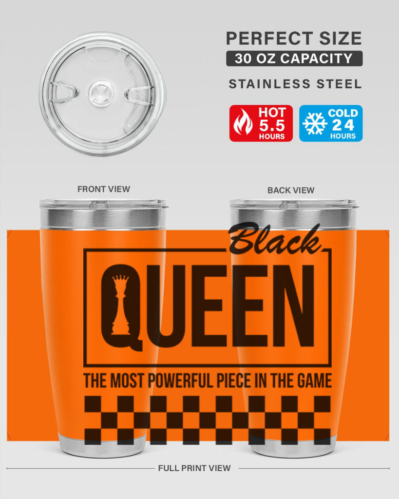 black queen chess checkered 221#- black words phrases- Cotton Tank