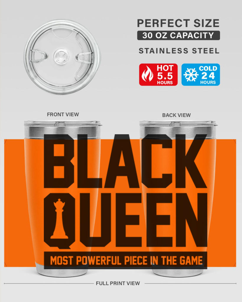 black queenchess 194#- black words phrases- Cotton Tank