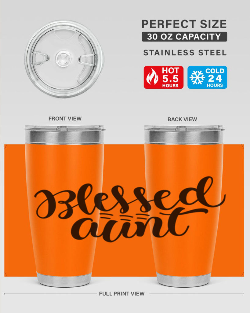 blessed aunt Style 35#- aunt- Tumbler