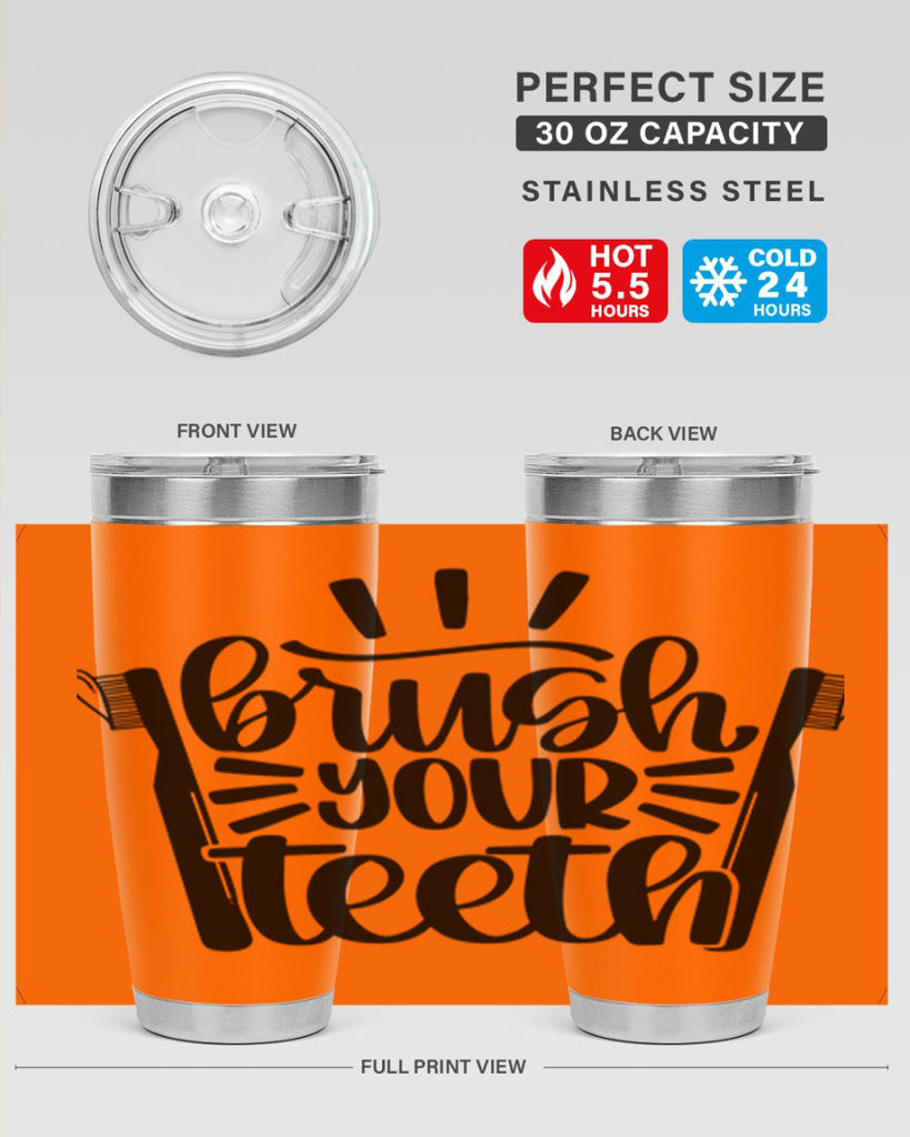 brush your teeth 44#- bathroom- Tumbler