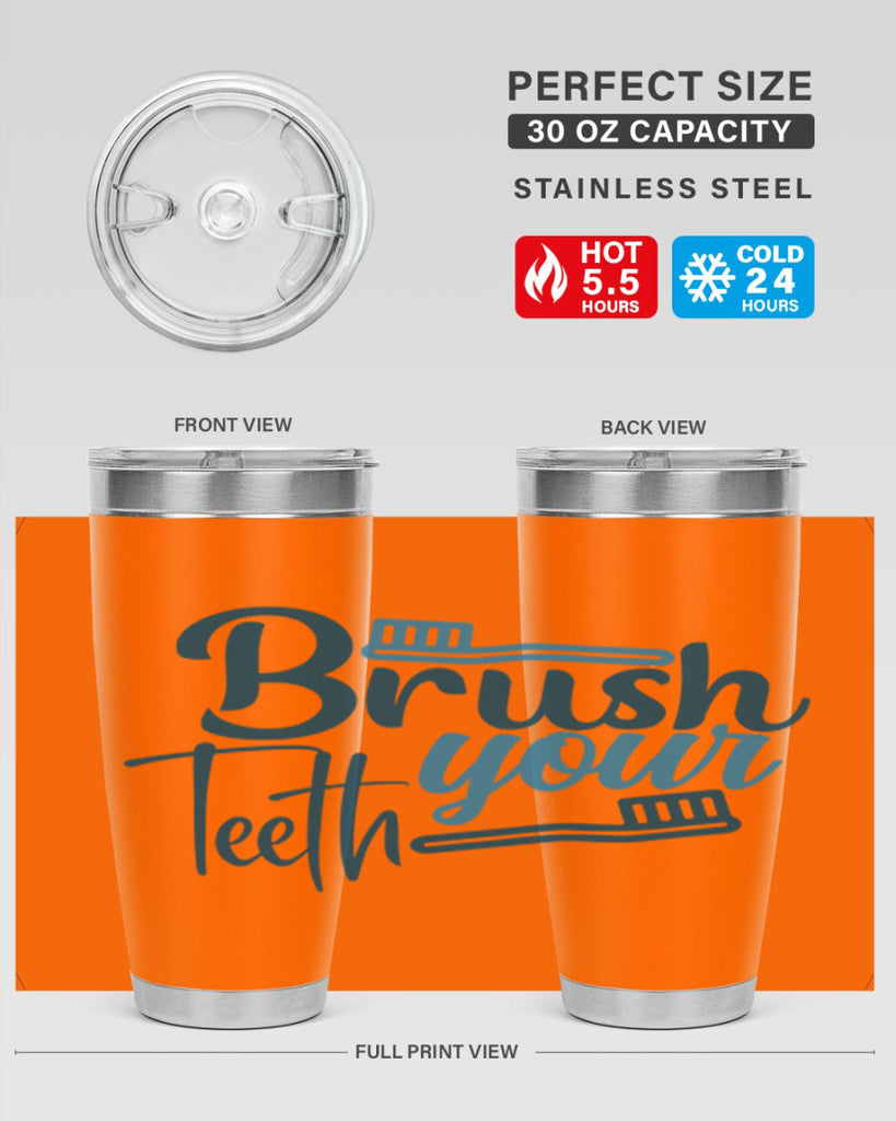 brush your teeth 87#- bathroom- Tumbler