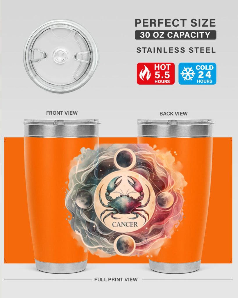 cancer 168#- zodiac- Tumbler
