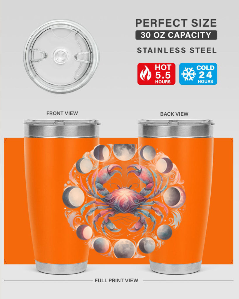 cancer 169#- zodiac- Tumbler