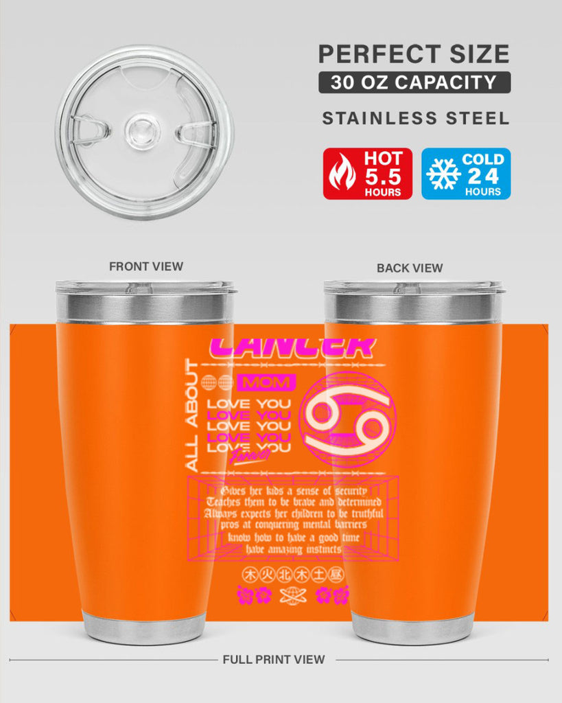 cancer 176#- zodiac- Tumbler