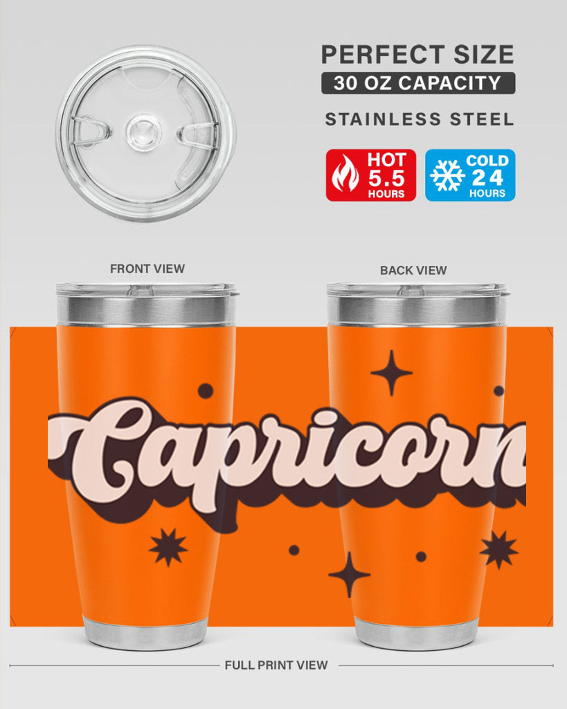 capricorn 205#- zodiac- Tumbler