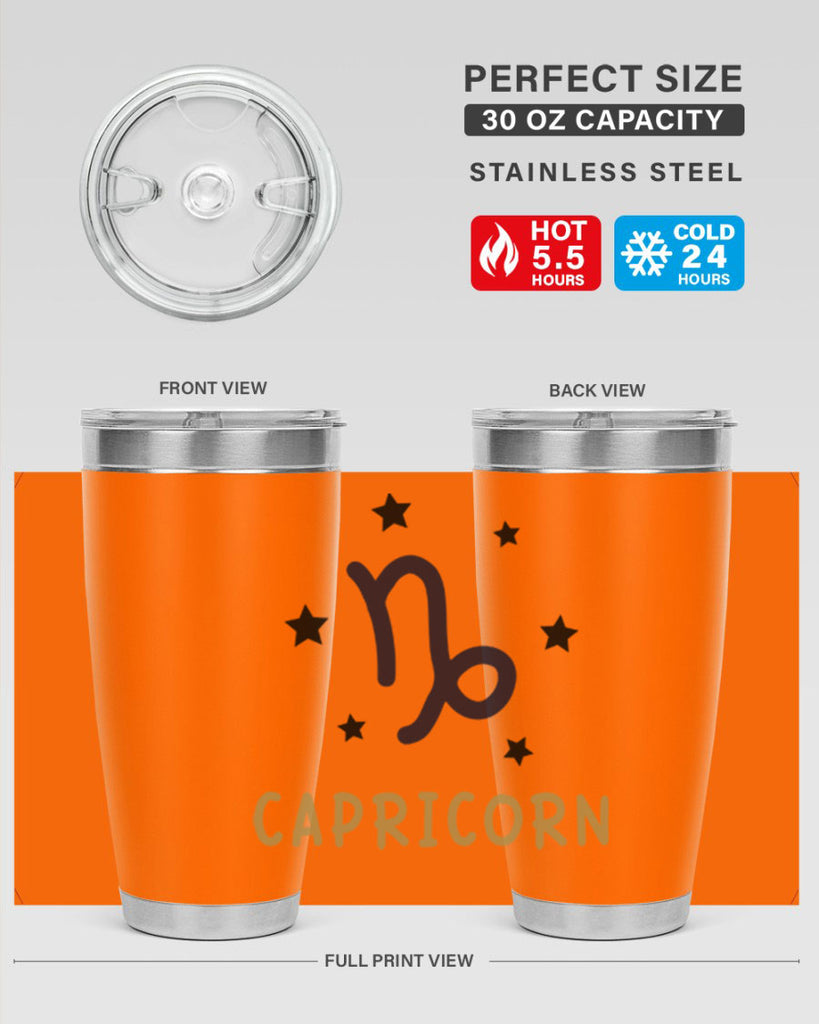 capricorn 206#- zodiac- Tumbler