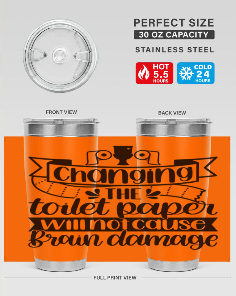changing the toilet paper 43#- bathroom- Tumbler