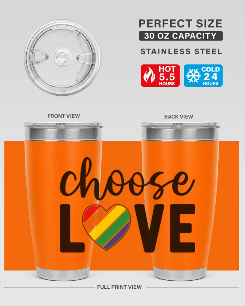 chooselove 150#- lgbt- Tumbler