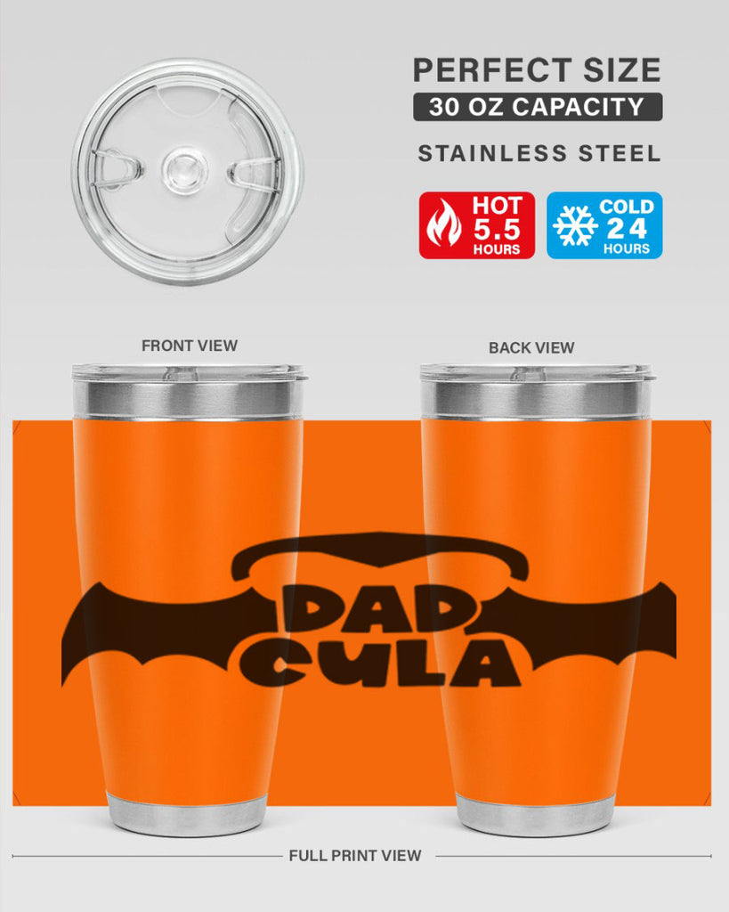 dadcula 80#- halloween- Tumbler