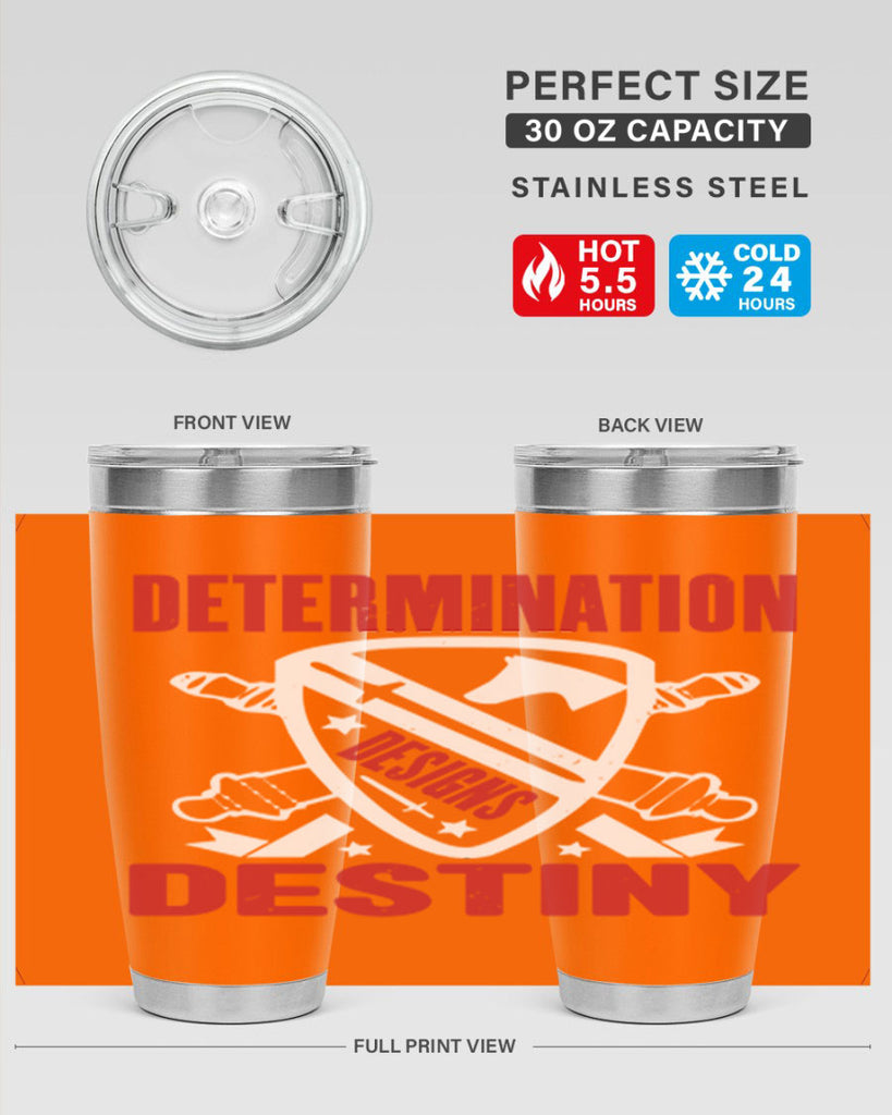 determination is destiny Style 29#- Fourt Of July- Tumbler