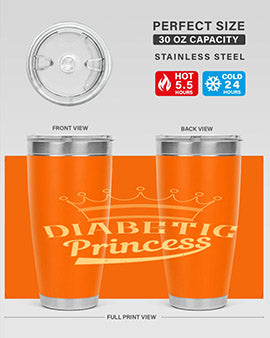 diabetic princess Style 42#- diabetes- Tumbler