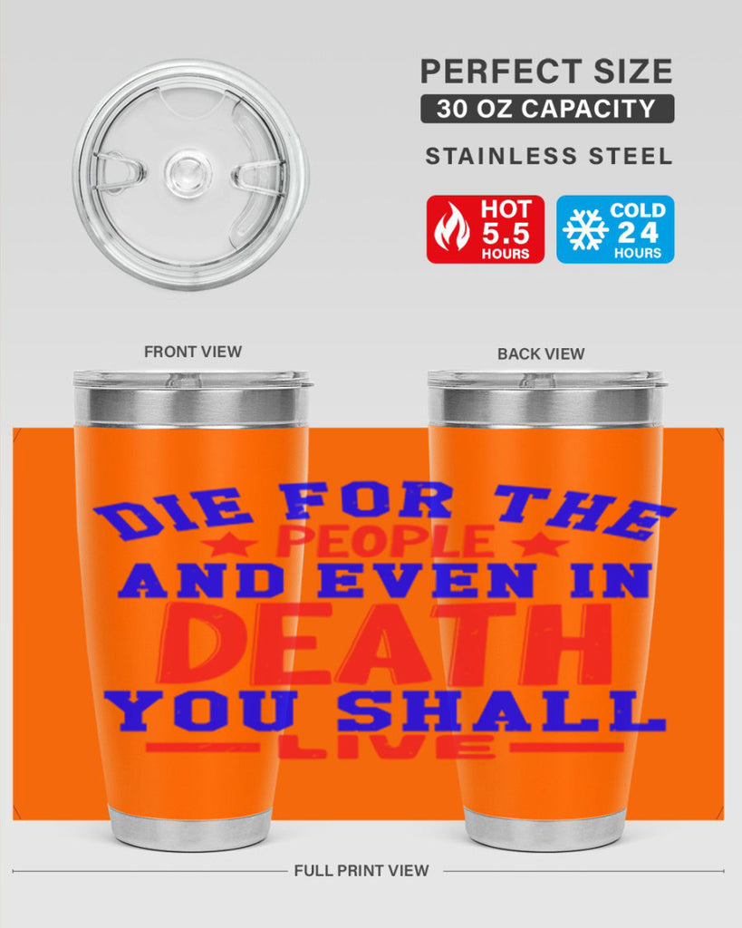die for the people Style 77#- Fourt Of July- Tumbler