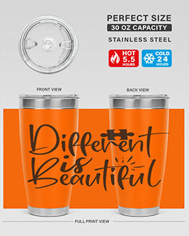 different is beautiful Style 12#- autism- Tumbler