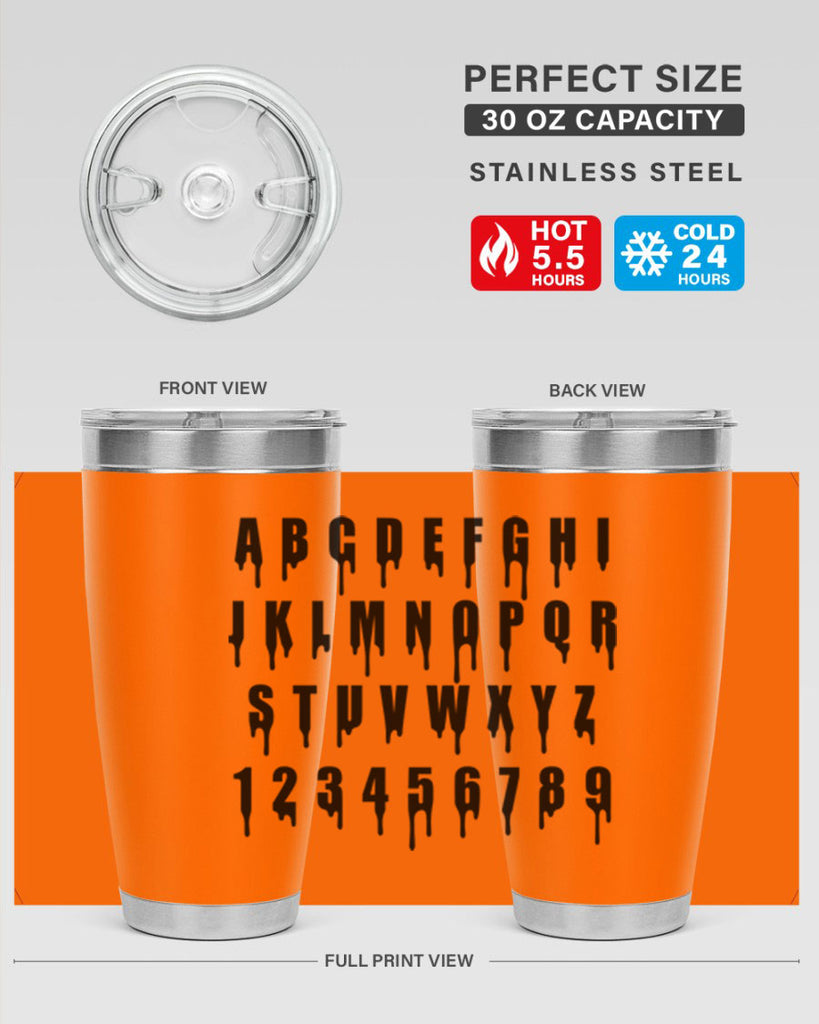 drip font 164#- black words phrases- Cotton Tank