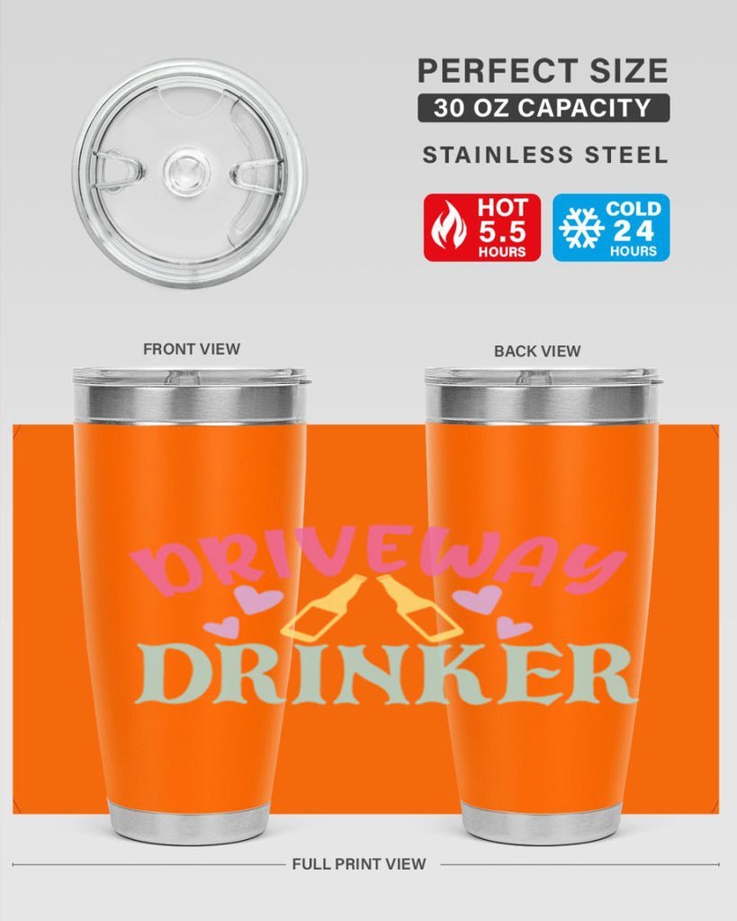 driveway drinker 127#- beer- Tumbler