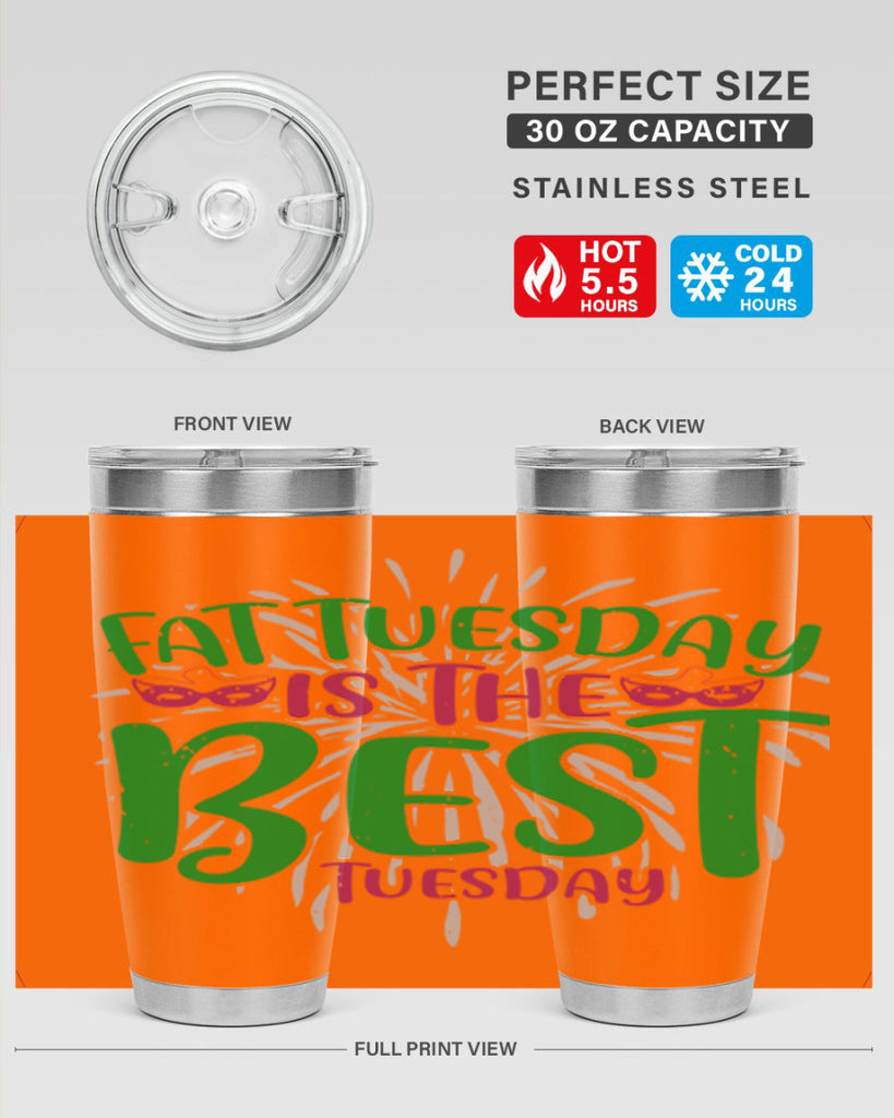 fat tuesday is the best tuesday 88#- mardi gras- Tumbler