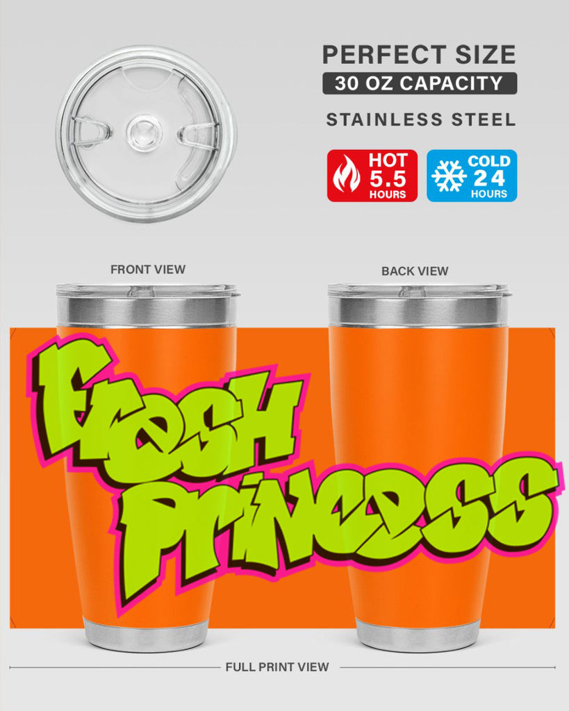 fresh princess 145#- black words phrases- Cotton Tank