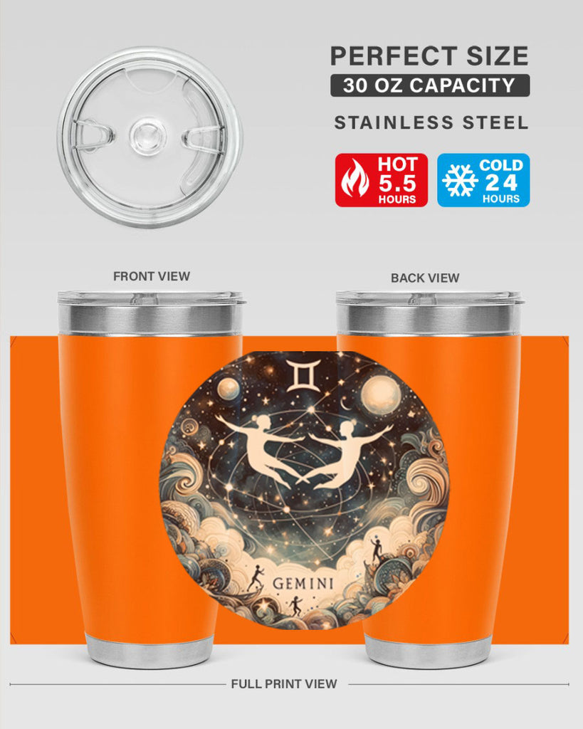 gemini 249#- zodiac- Tumbler