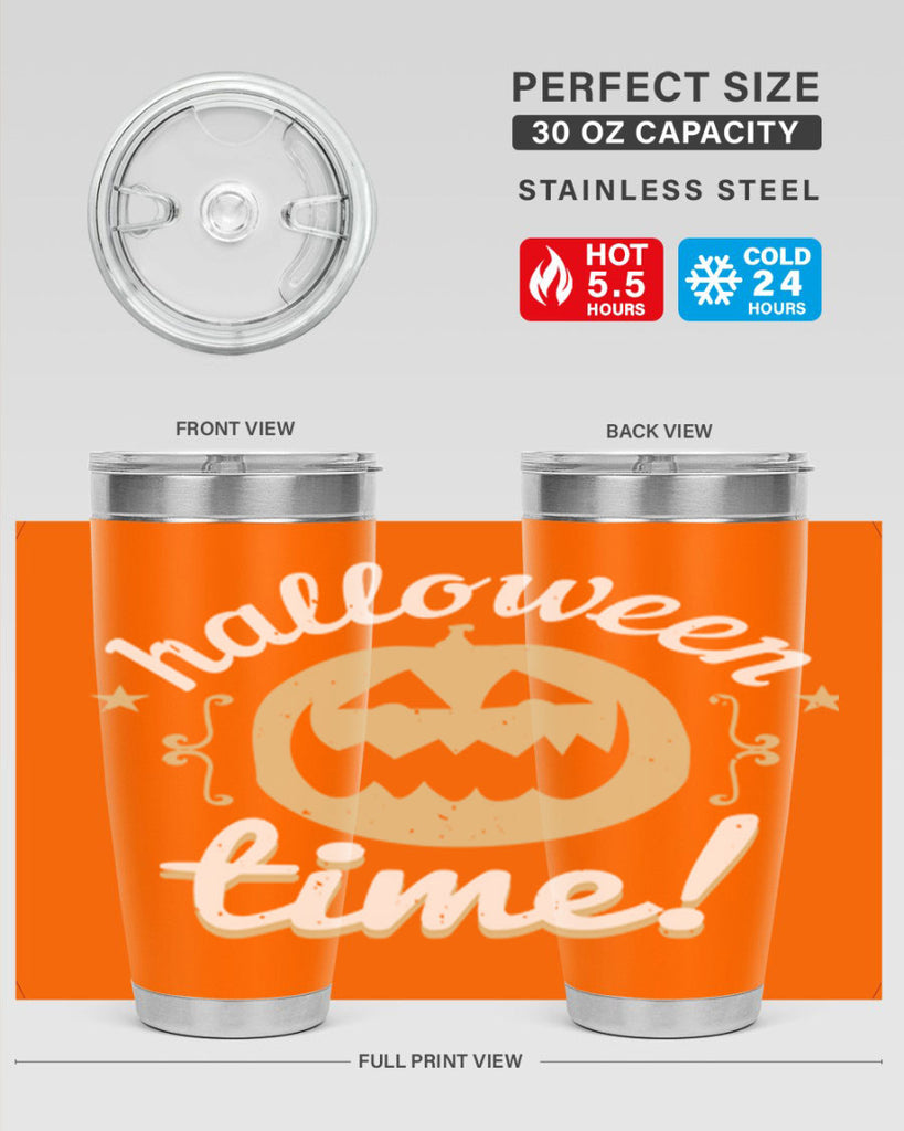 halloween time 157#- halloween- Tumbler