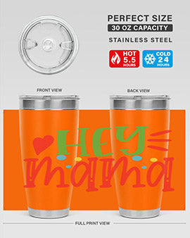 hey mama Style 16#- autism- Tumbler