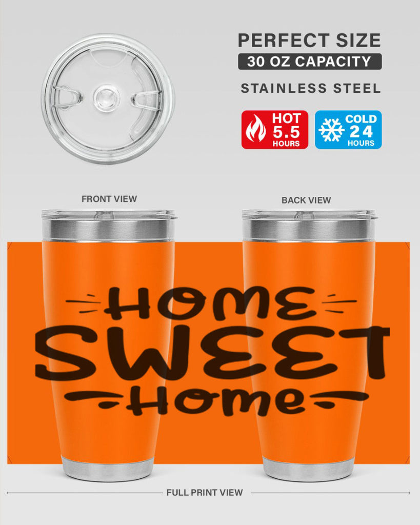 home sweet home 24#- home- Tumbler