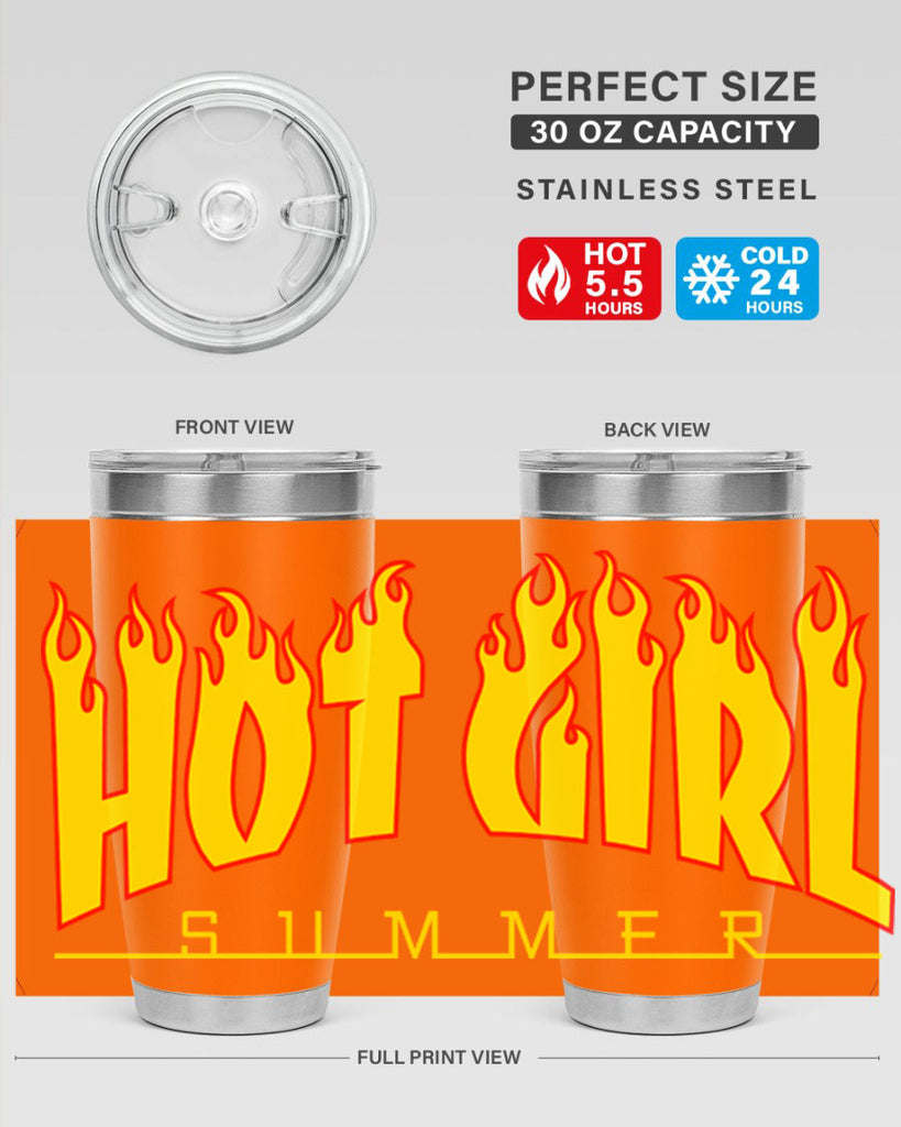 hot girl  summer fire 123#- black words phrases- Cotton Tank