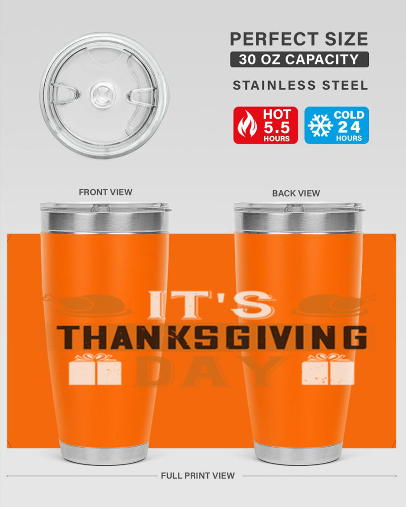 its thanksgiving day 26#- thanksgiving- Tumbler