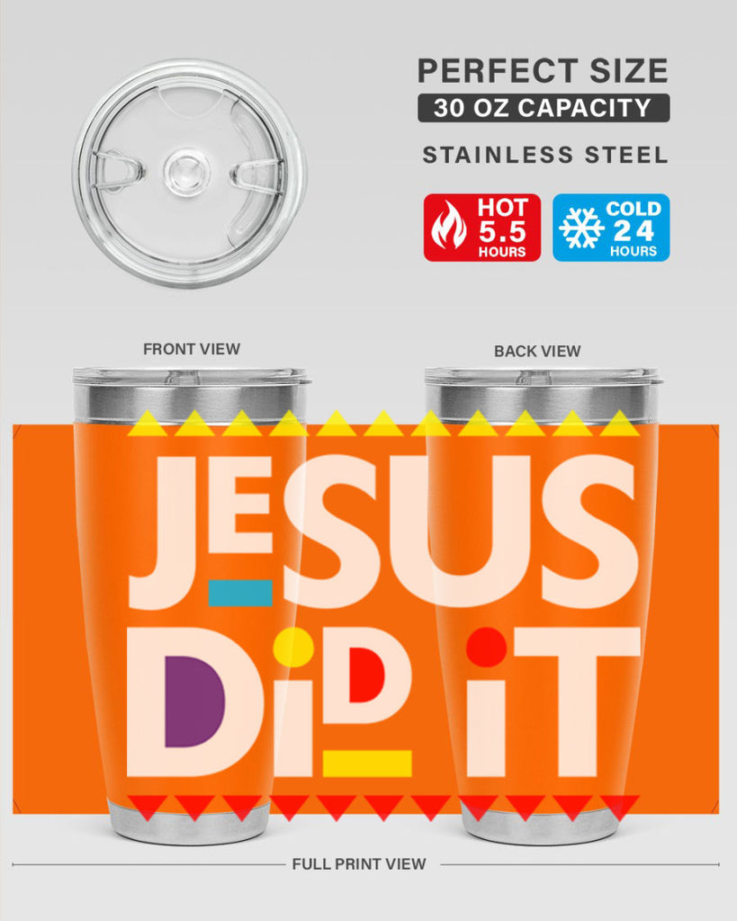 jesus did it martin 103#- black words phrases- Cotton Tank