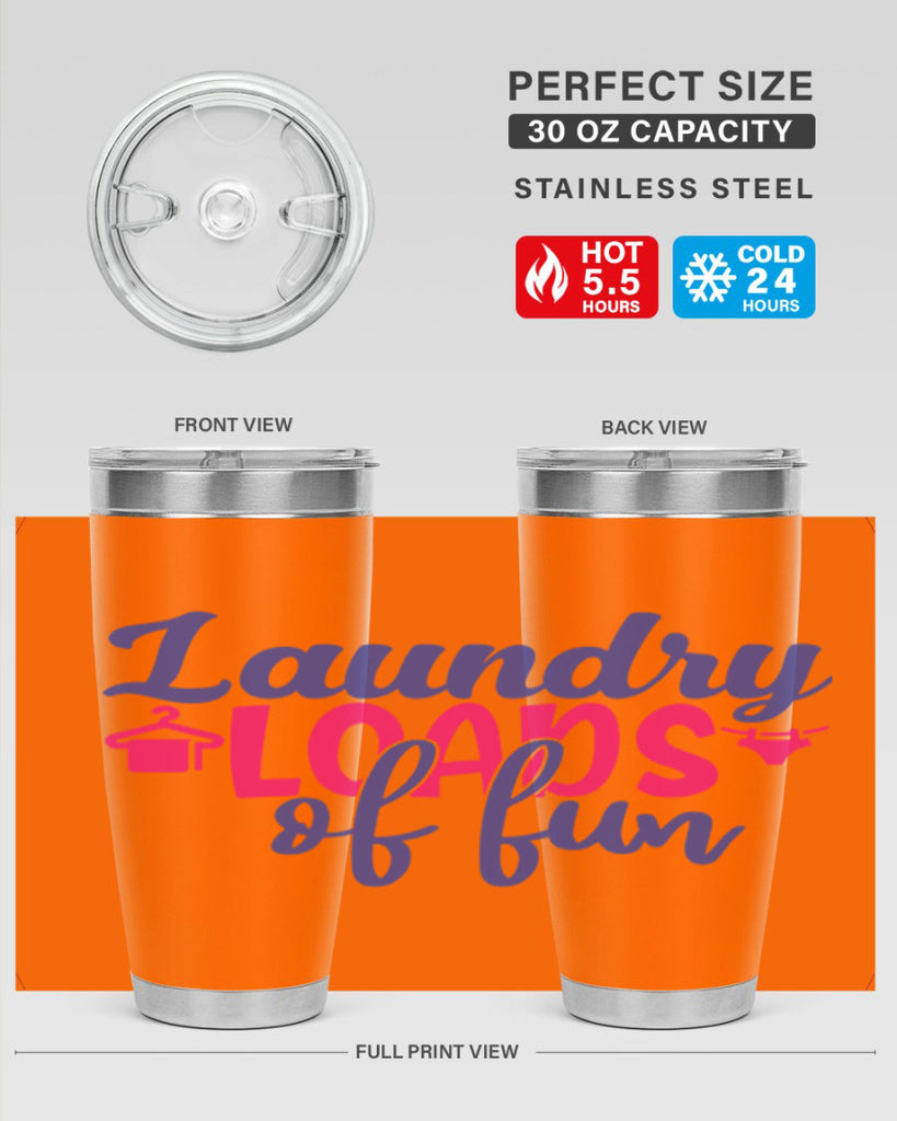 laundry loads of fun 8#- laundry- Tumbler