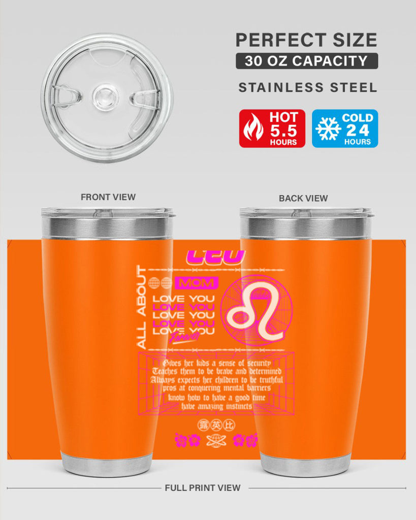 leo 308#- zodiac- Tumbler