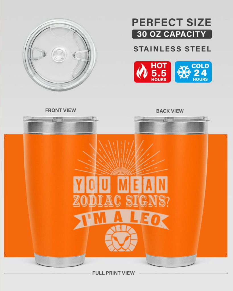 leo 309#- zodiac- Tumbler