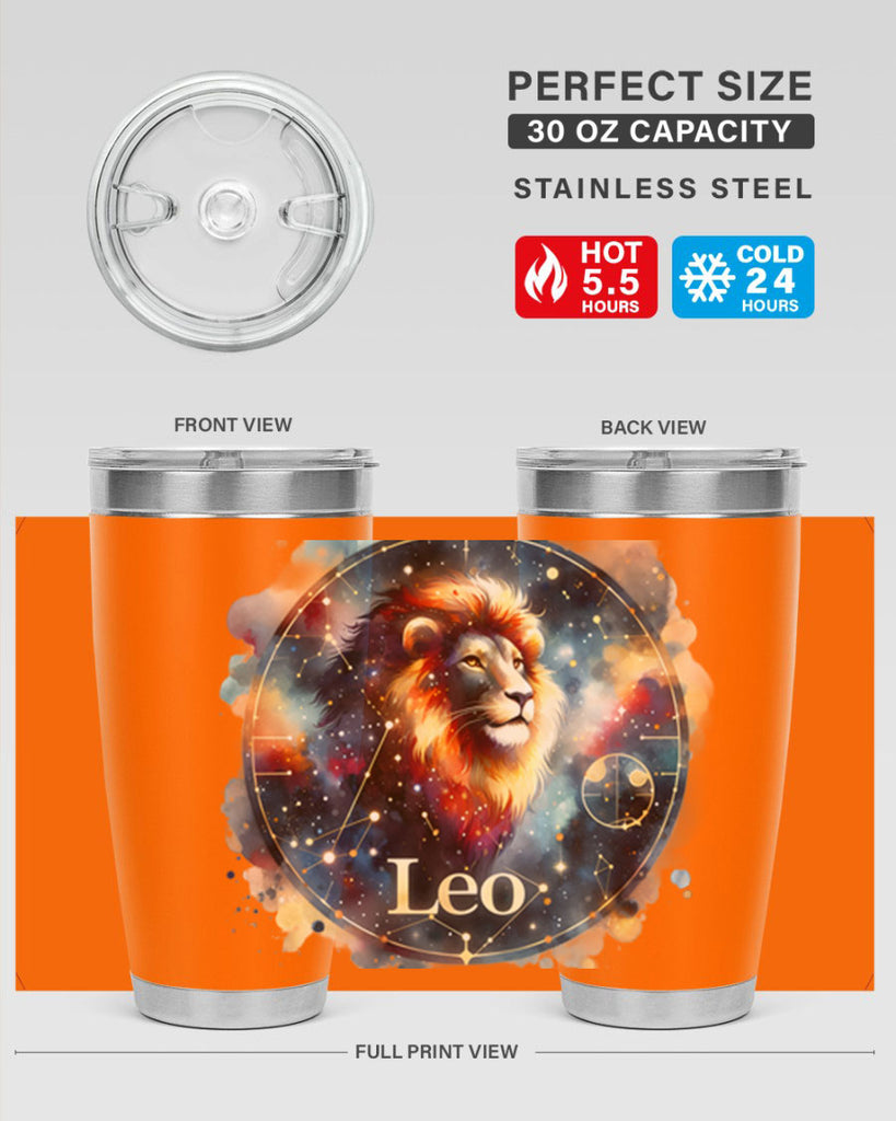 leo 312#- zodiac- Tumbler