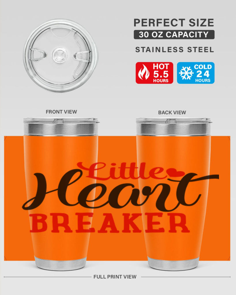 little heart breaker 76#- valentines day- Tumbler