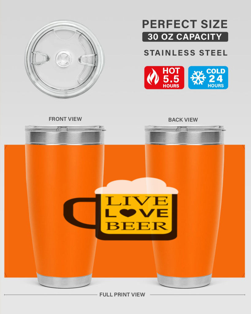 live love beer 63#- beer- Tumbler