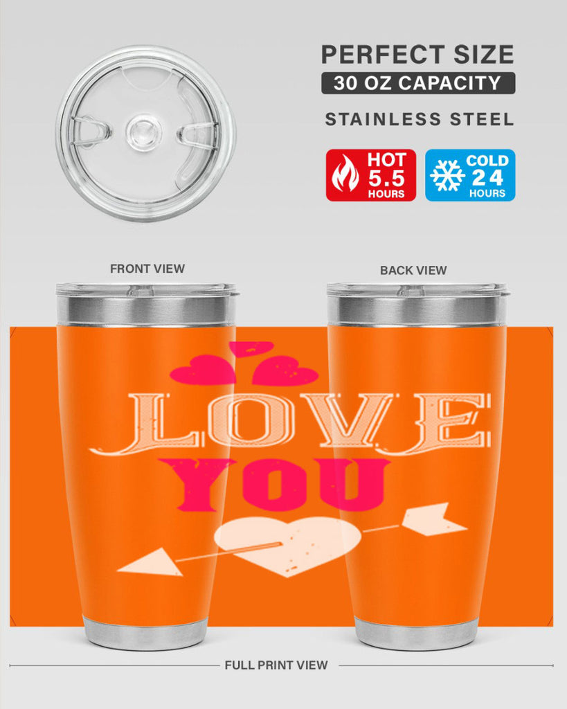 love you 42#- valentines day- Tumbler
