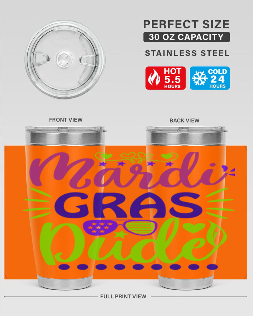 mardi gras dude 9#- mardi gras- Tumbler