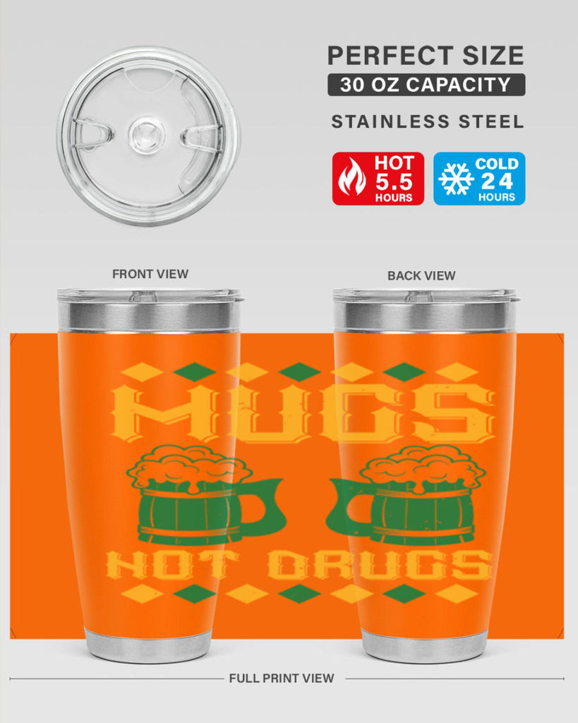 mugs not drugs 59#- beer- Tumbler